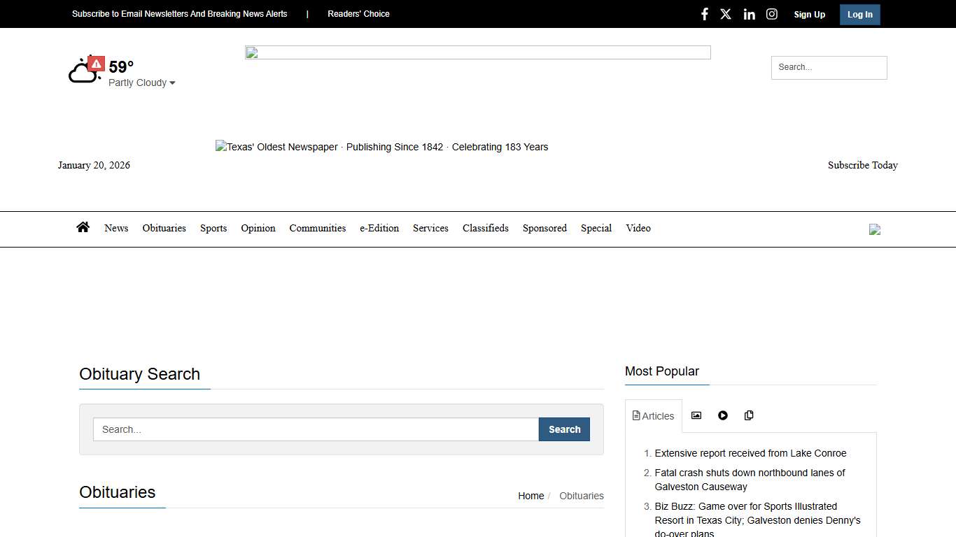 Obituaries | The Daily News
